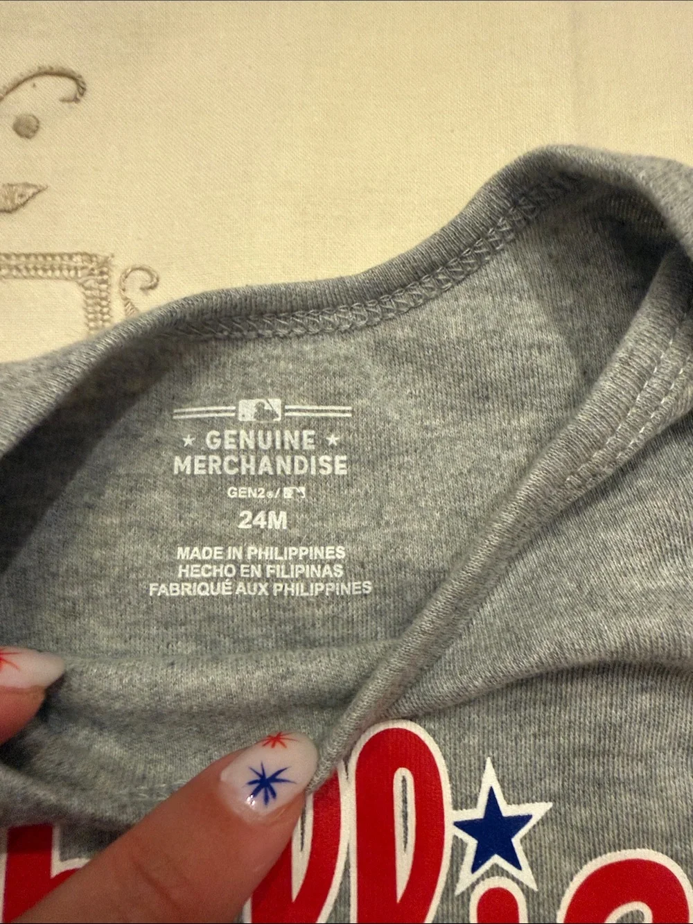 Phillies onesie from Rally House